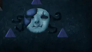 Маска с символами пирамид в пятом эпизоде Sally Face